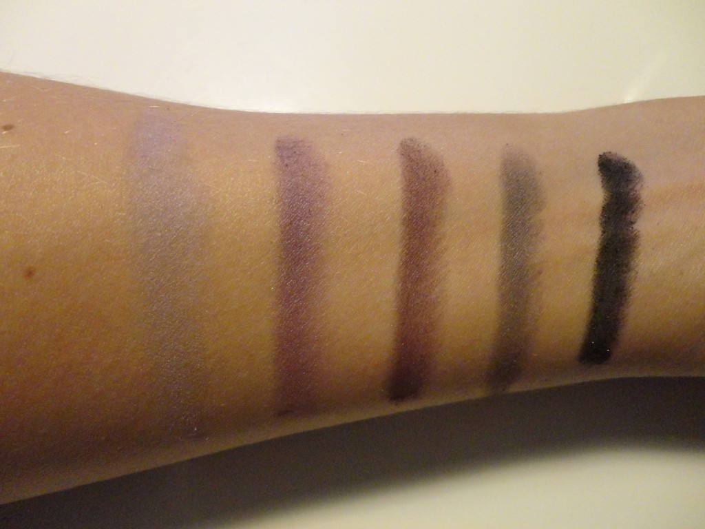 Dior swatches