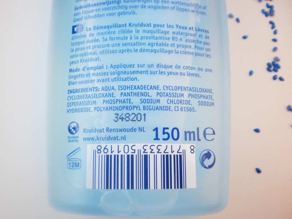 Review Kruidvat 2 fasen Oog MakeUp Remover Twinkelbella