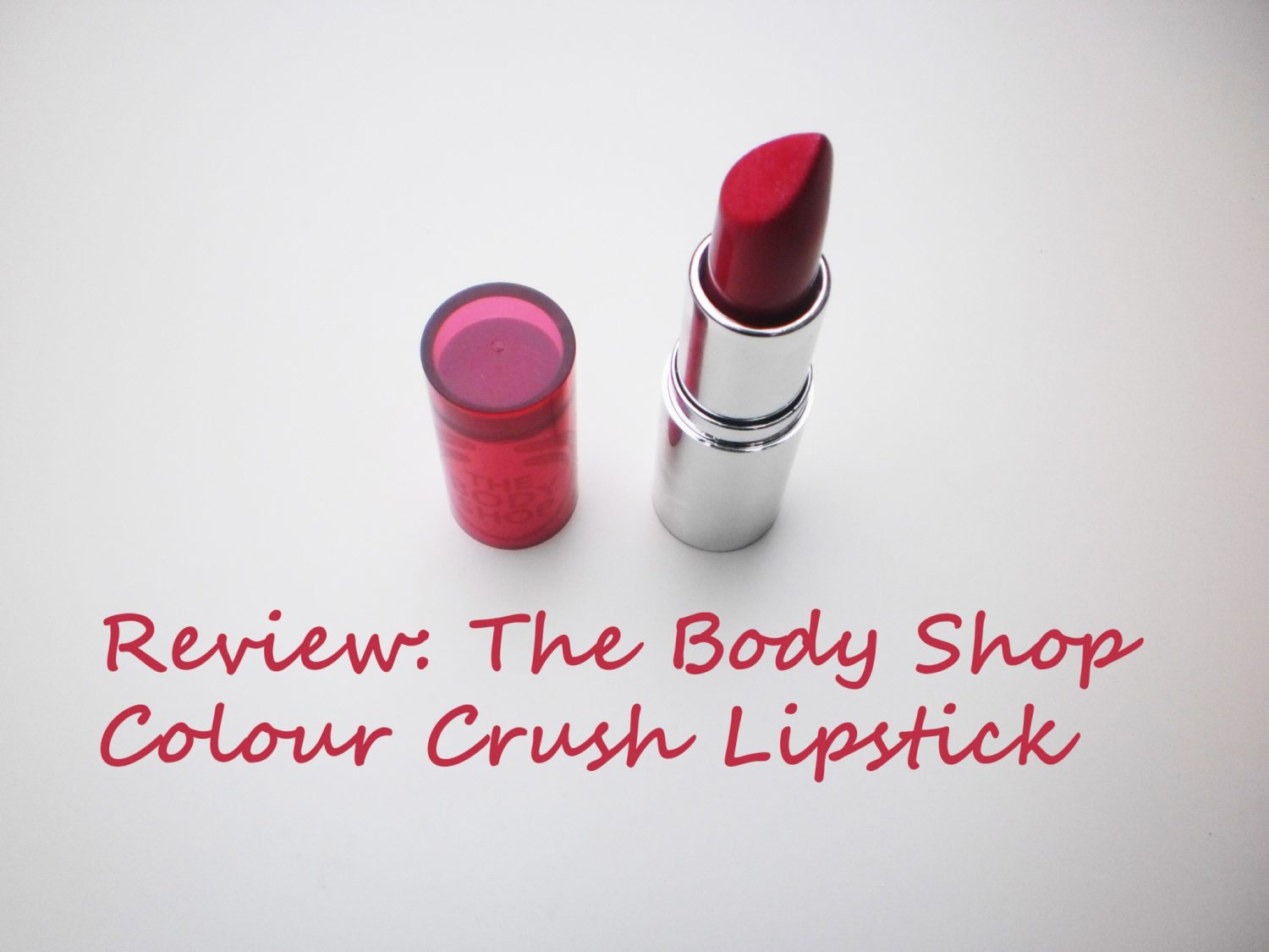 Review: The Body Shop Colour Crush 201Redhot Rasberry