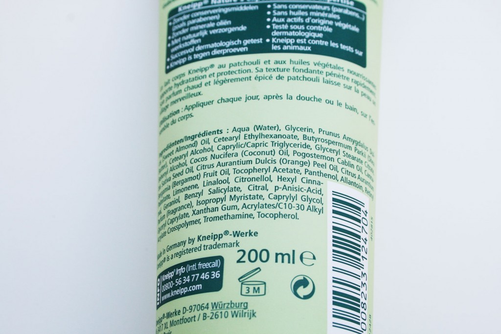 Kneipp Patchouli