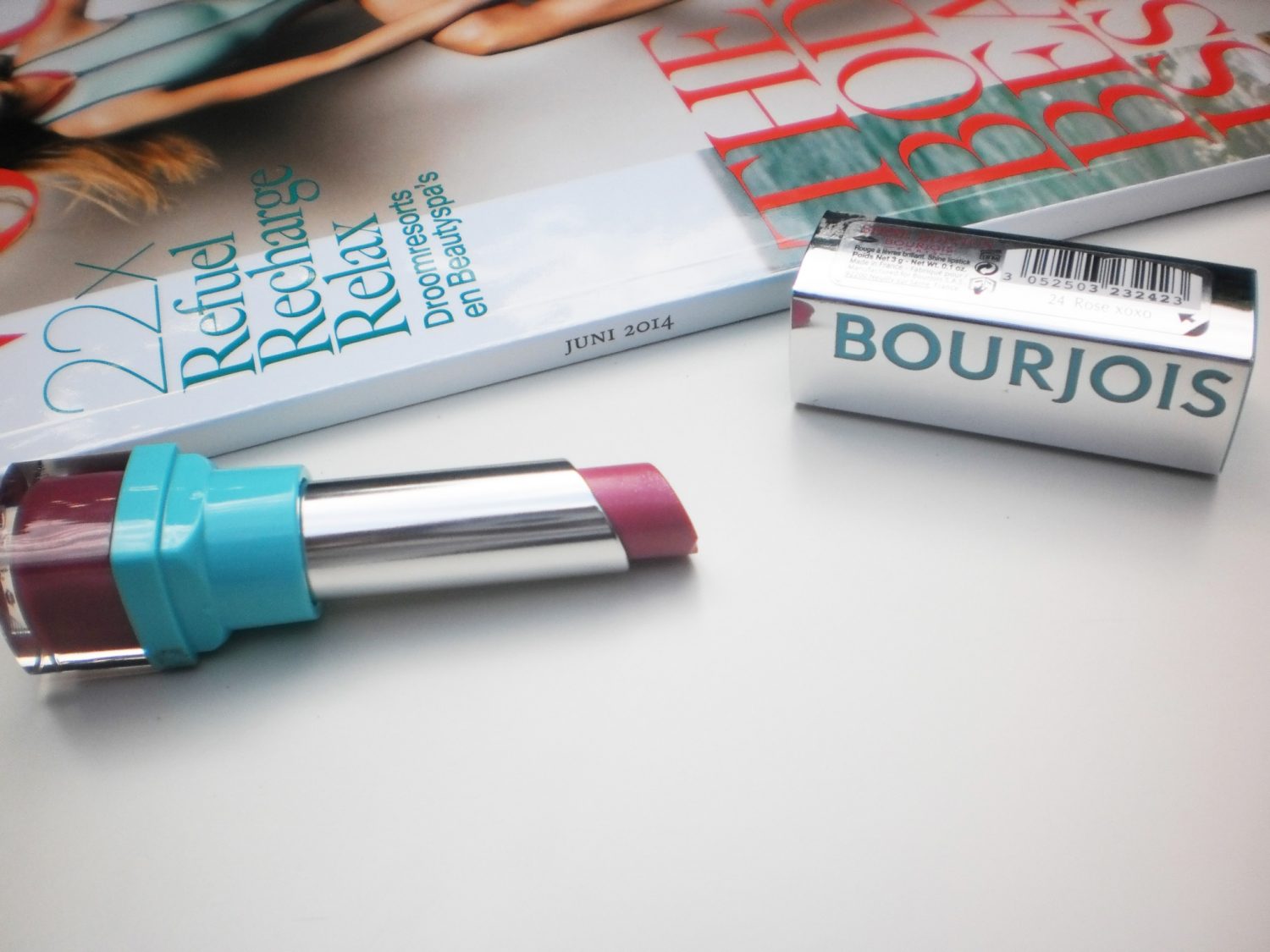Review: Bourjois Shine Edition Lipstick #24 Rose xoxo