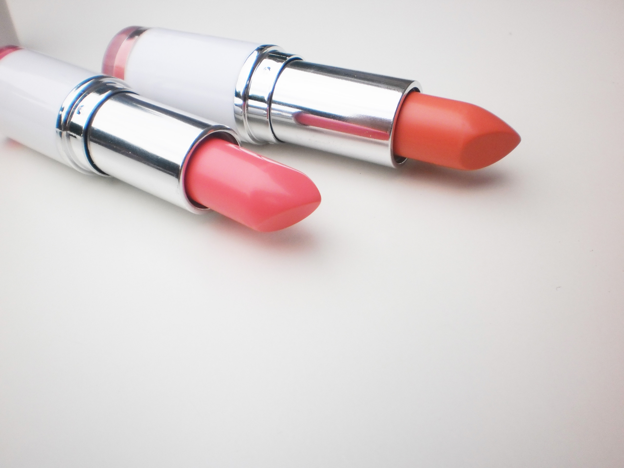 Make Up Academy Matte Lipsticks Pouty Pink & Peachy Keen