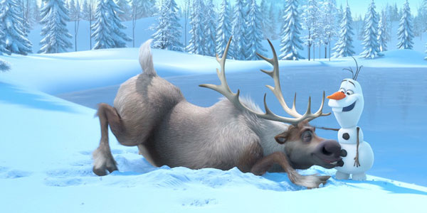 frozen