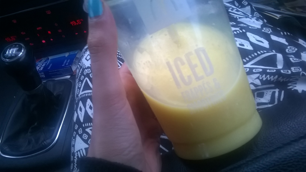 iced smoothie