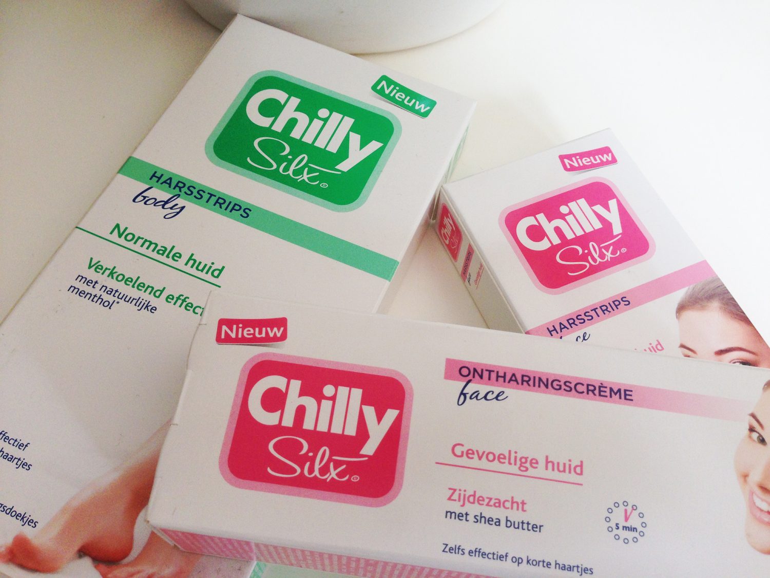 Stapelreview Chilly Silx Ontharingscreme en harsstrips Gezicht & Body