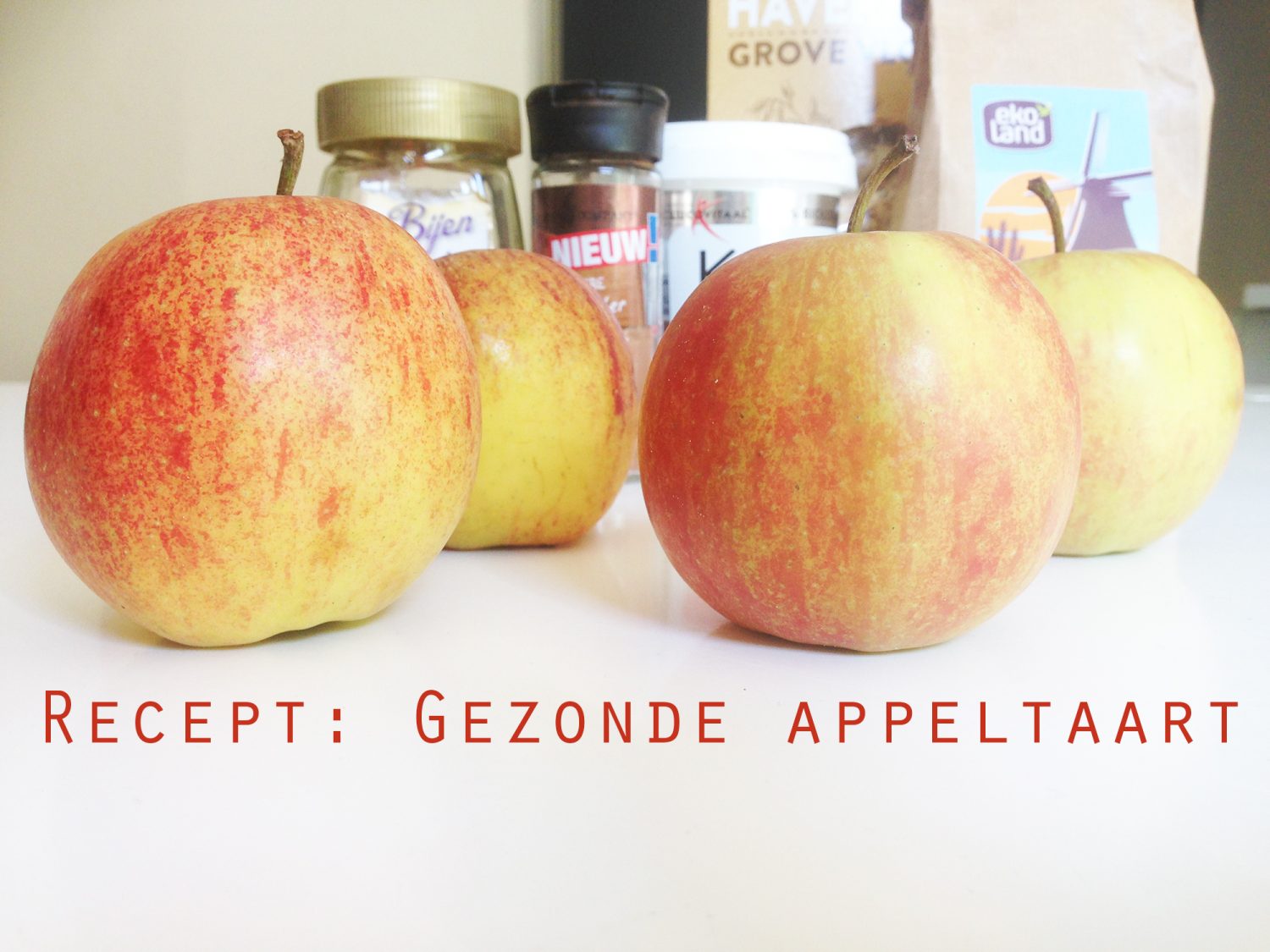 Recept: Gezonde Appeltaart