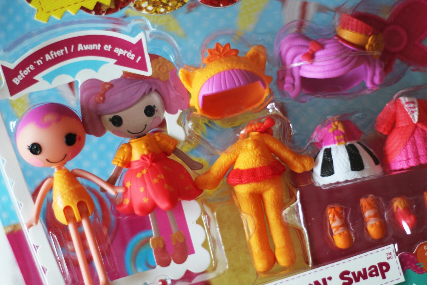 Win Lalaloopsy mini’s Style ’n swap (2x)