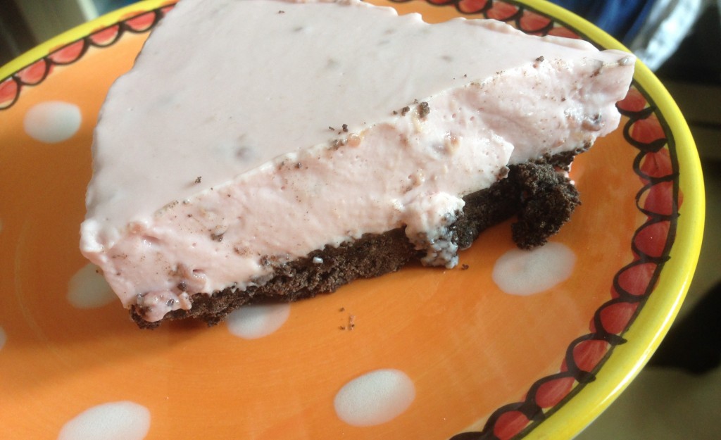 Brownie taart
