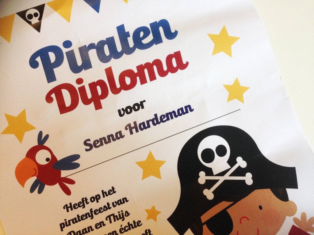 Piraten diploma