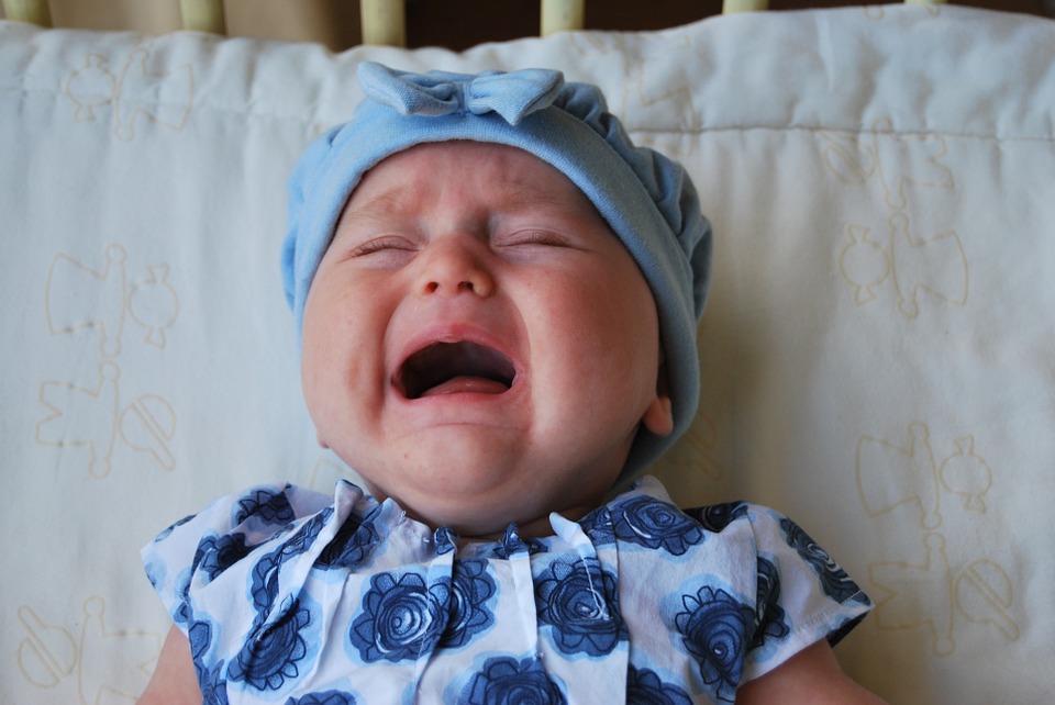 Het laten huilen van je baby