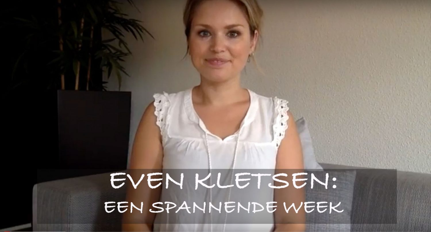 Even kletsen: spannende week