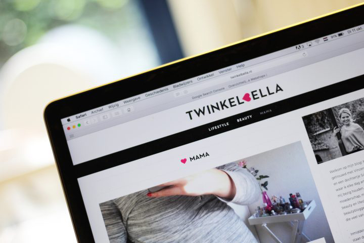 Twinkelbella nieuwe website