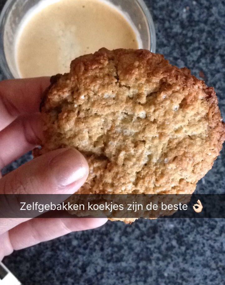 Zelfgebakken koekjes