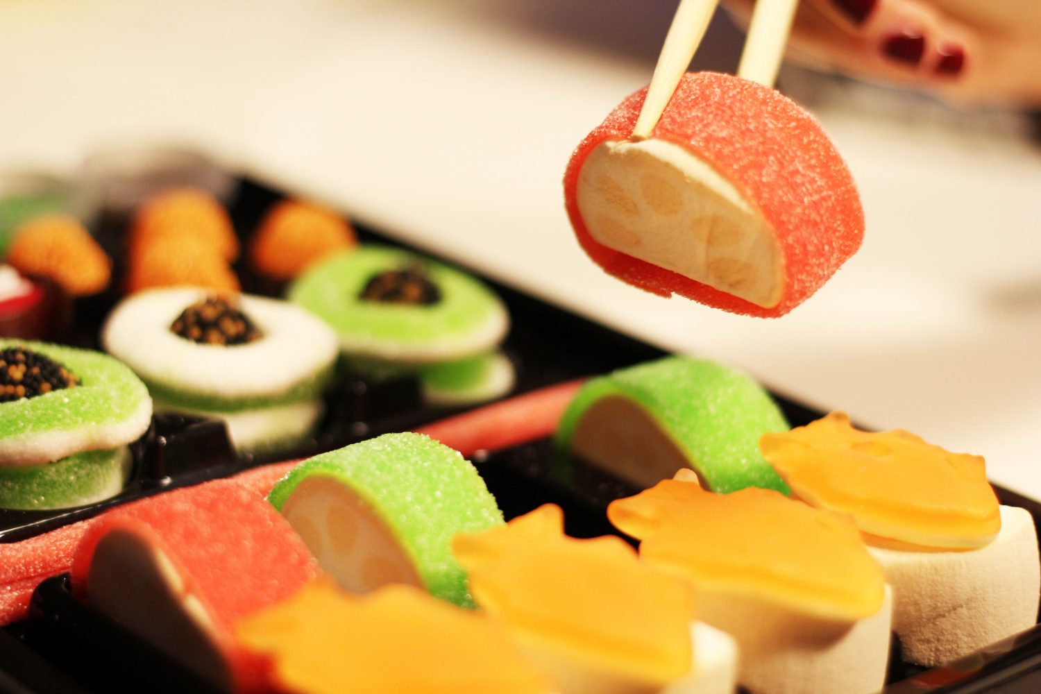 snoep sushi