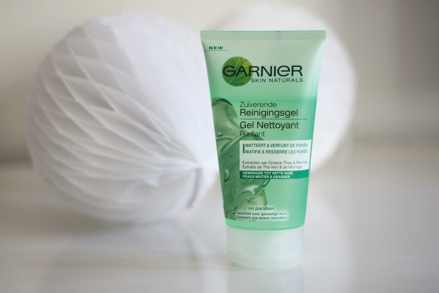 Review: Garnier zuiverende reinigingsgel