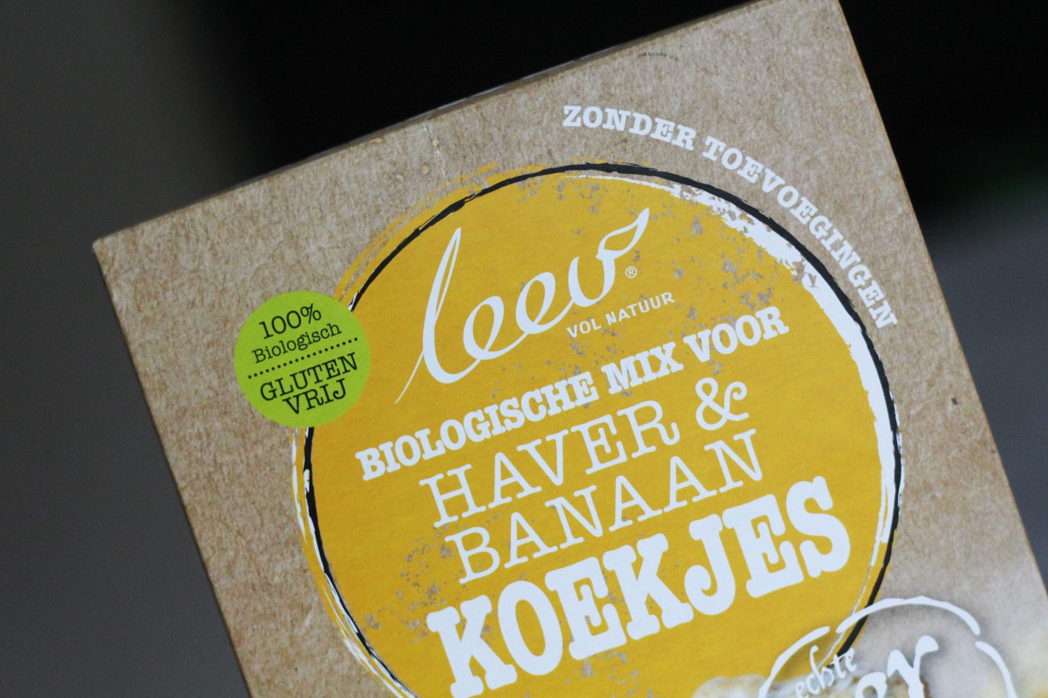 Leev haver en banaan koekjes