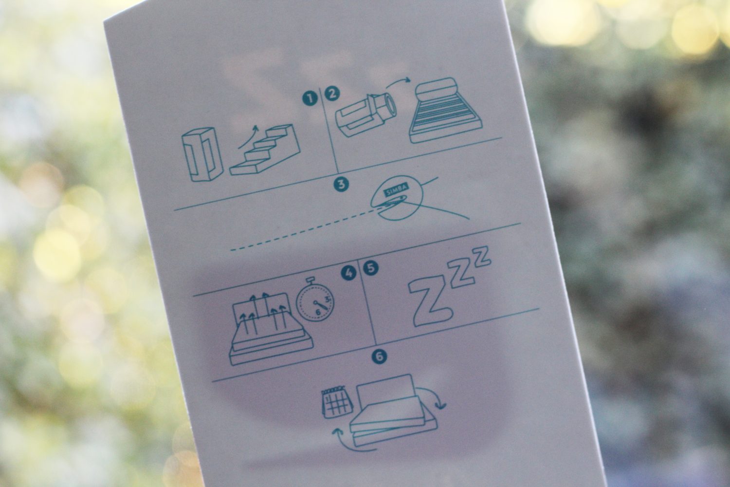 simba matras instructies
