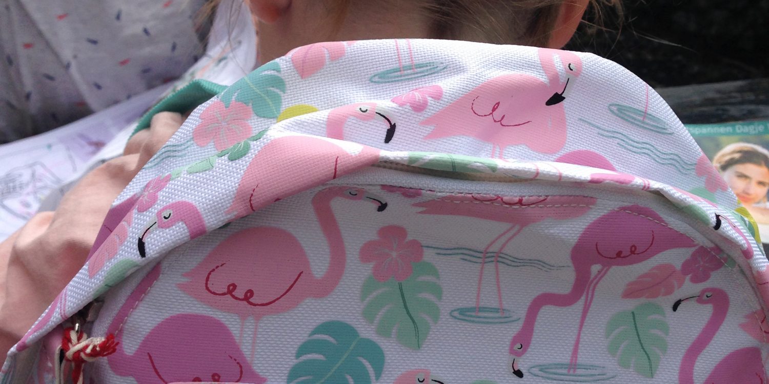 flamingo rugzak