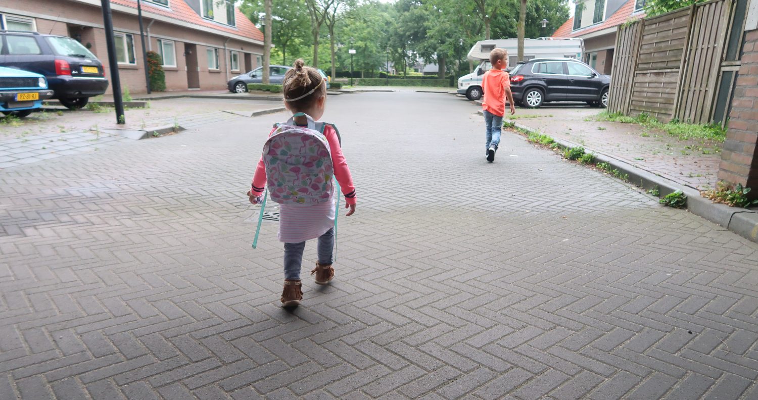 Sophia naar de peuterspeelzaal!