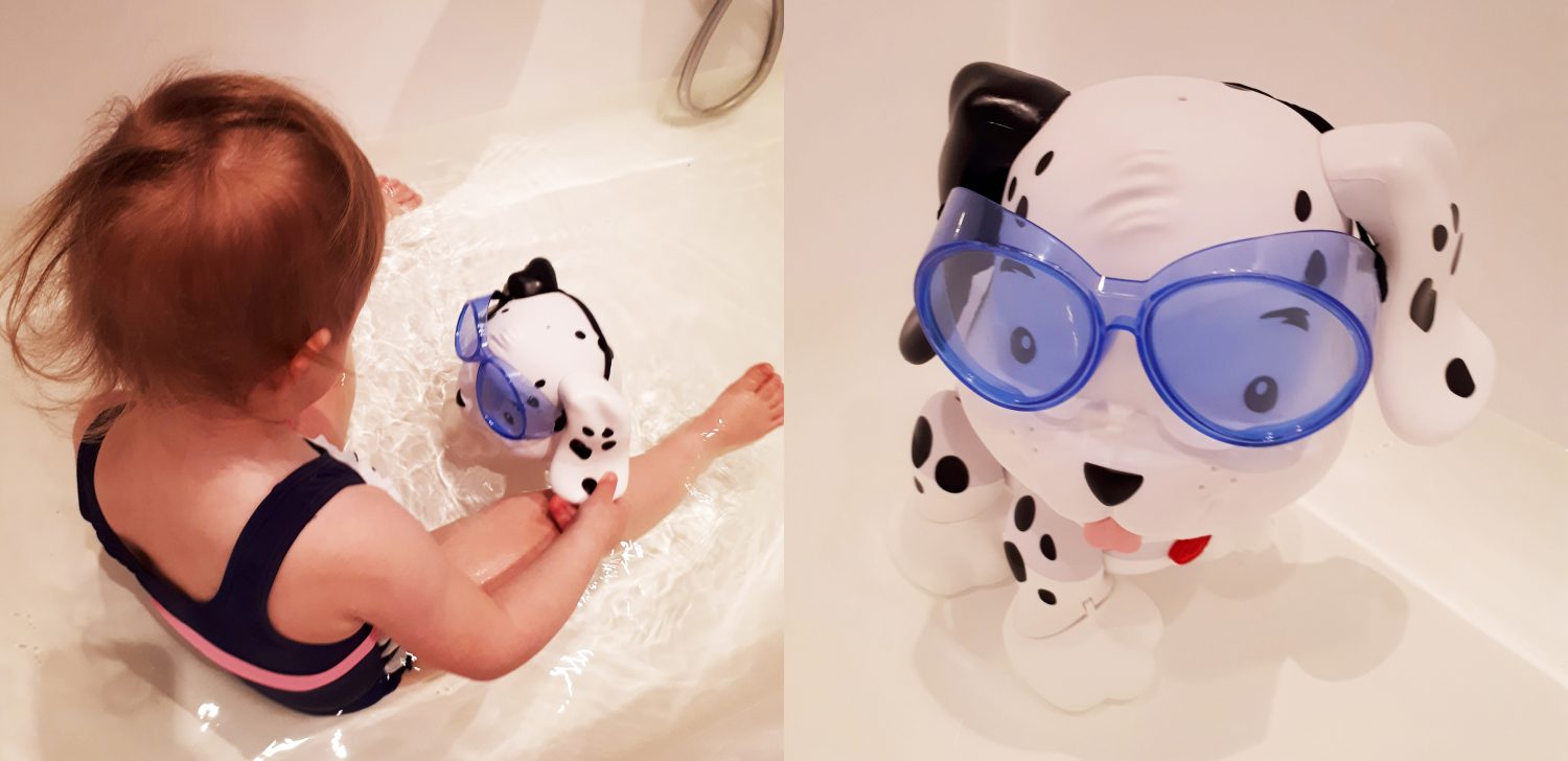 Linda: Wij hebben er een puppy bij! (Little Tikes Swim to me Puppy)