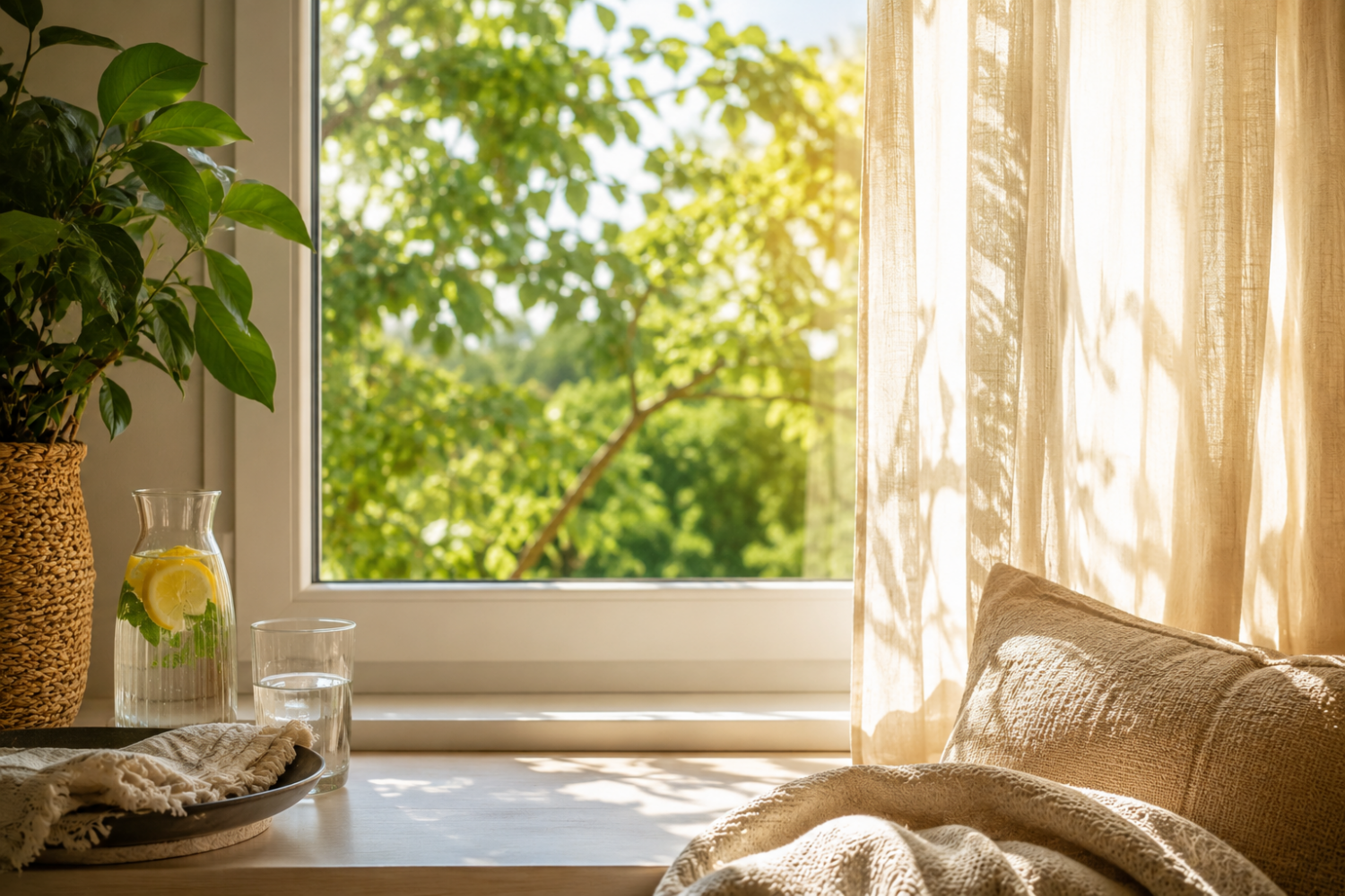Hoe houd je de warmte uit huis?