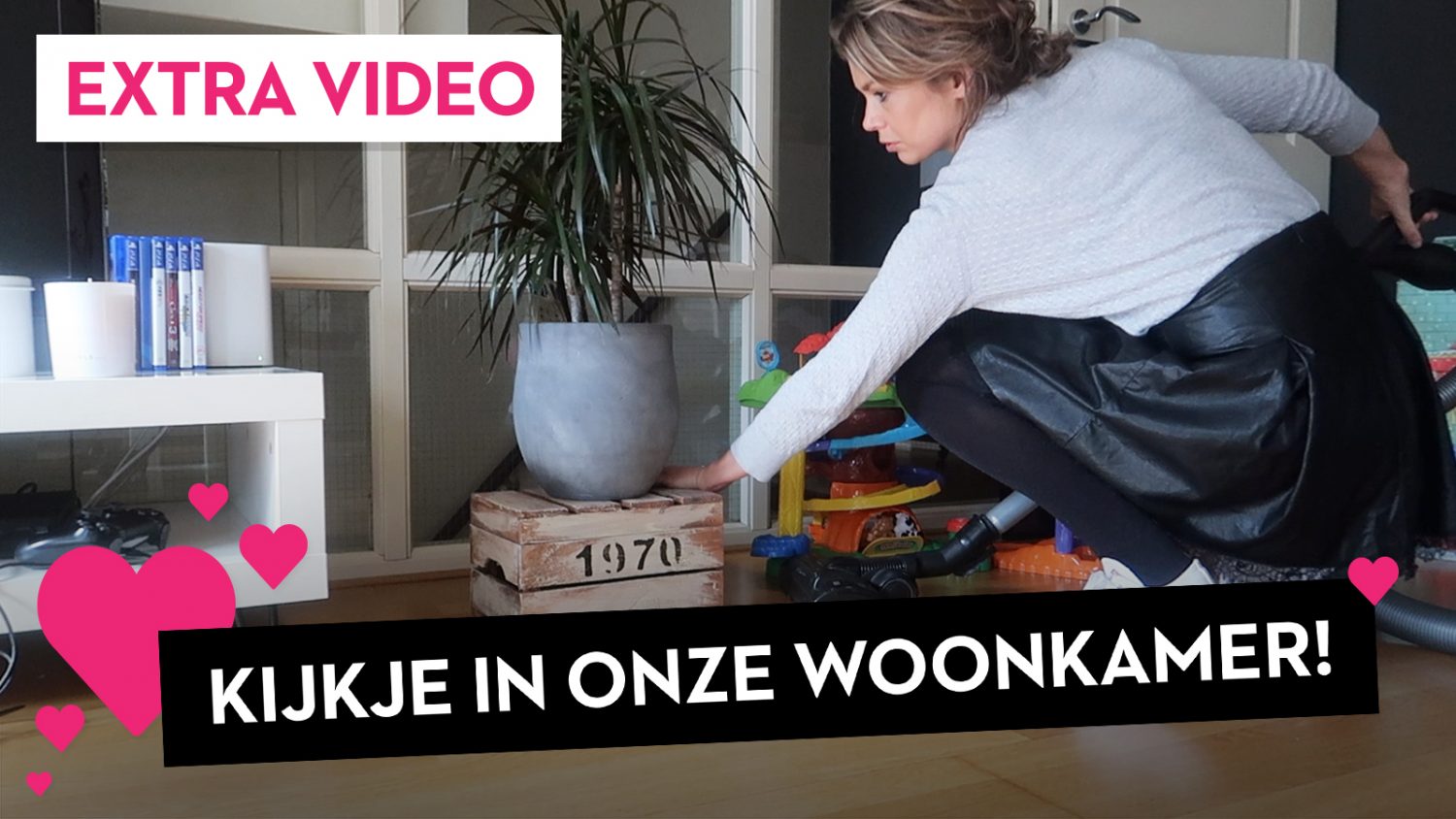 SCHOONMAAKROUTINE van de WOONKAMER